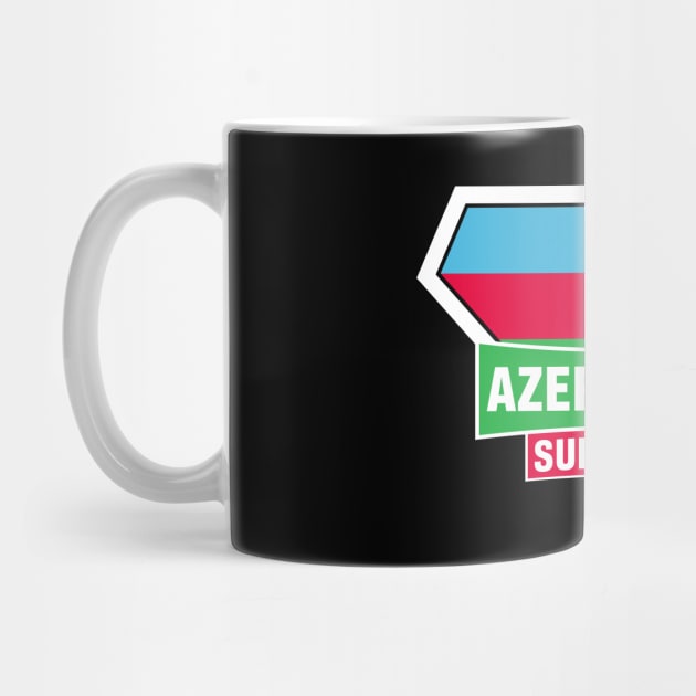 Azerbaijan Super Flag Supporter by ASUPERSTORE